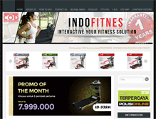 Tablet Screenshot of indofitnes.com